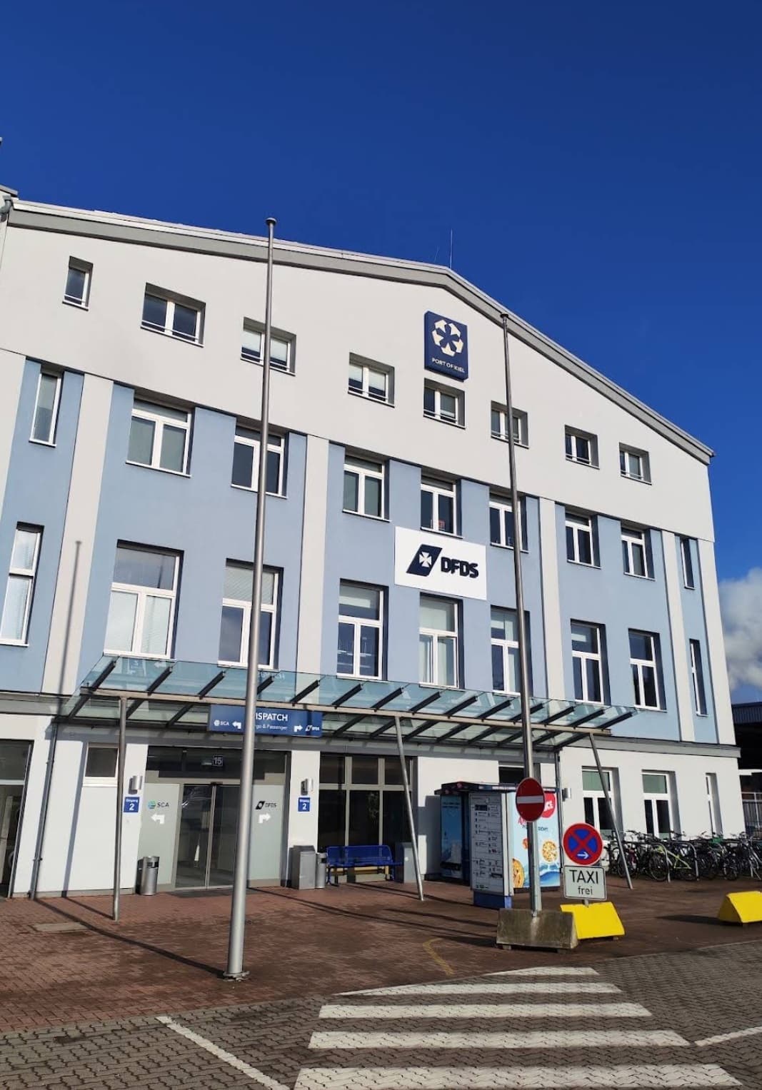 Registrace DFDS a lístky