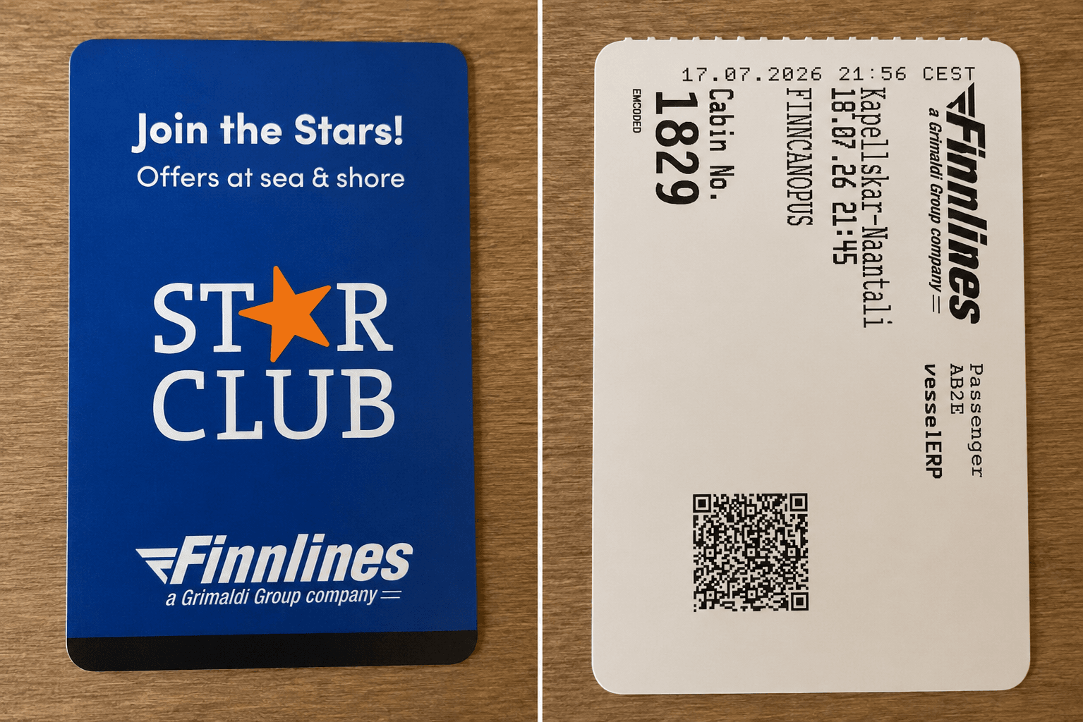 Ферибот Finnlines и удобства на борда