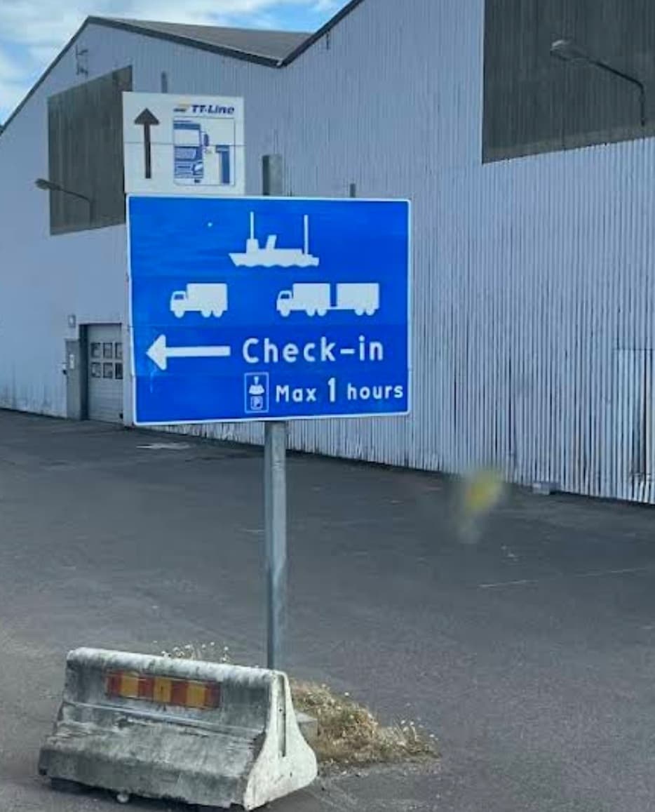 Parkoviště v Trelleborgu