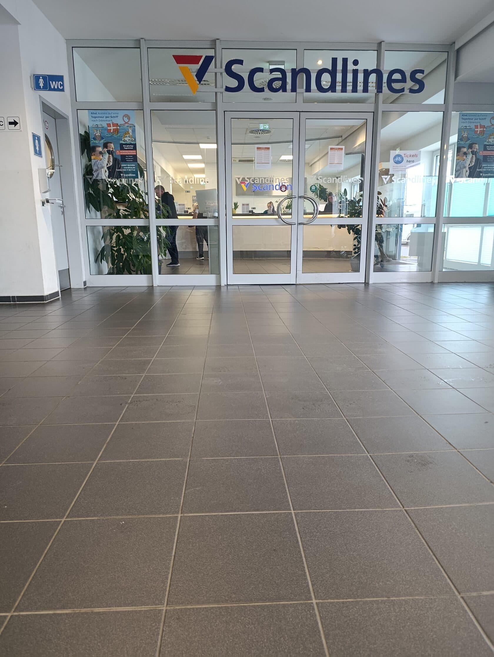 Lístek na trajekt Scandlines
