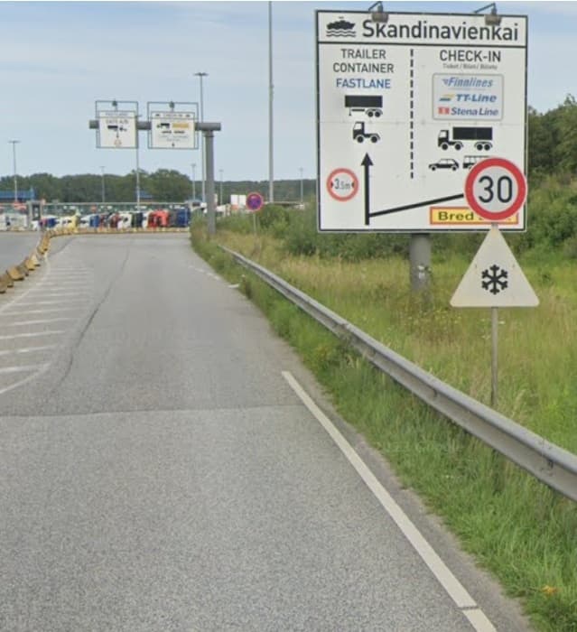 Parkoviště terminálu Finnlines