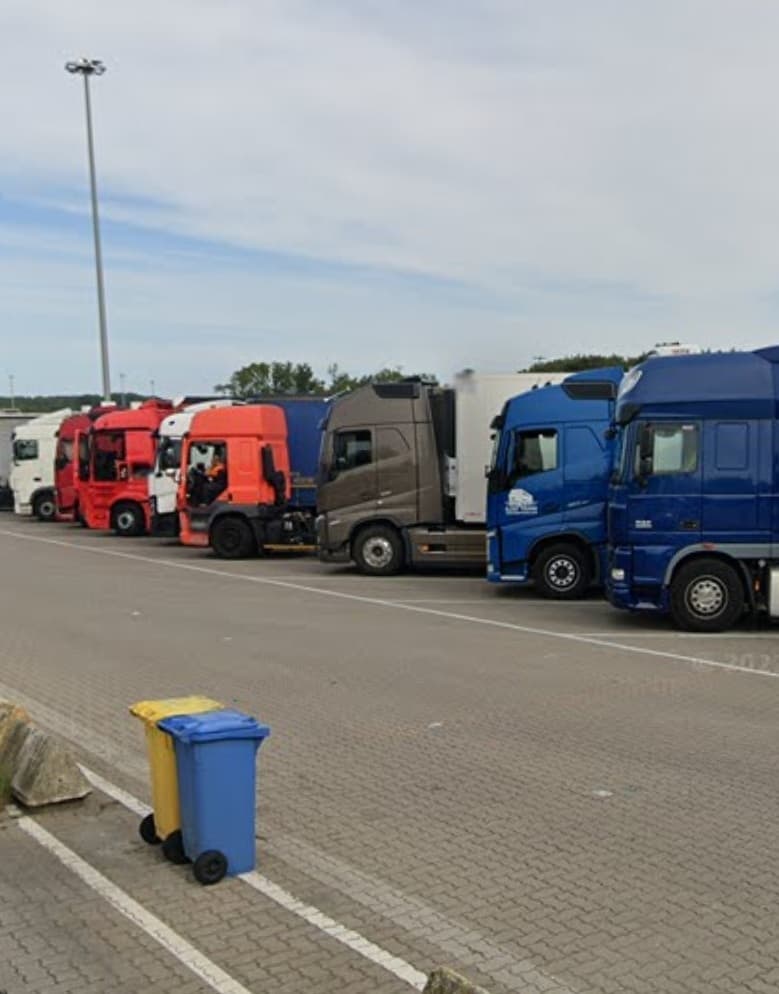 Паркинг на терминала Finnlines