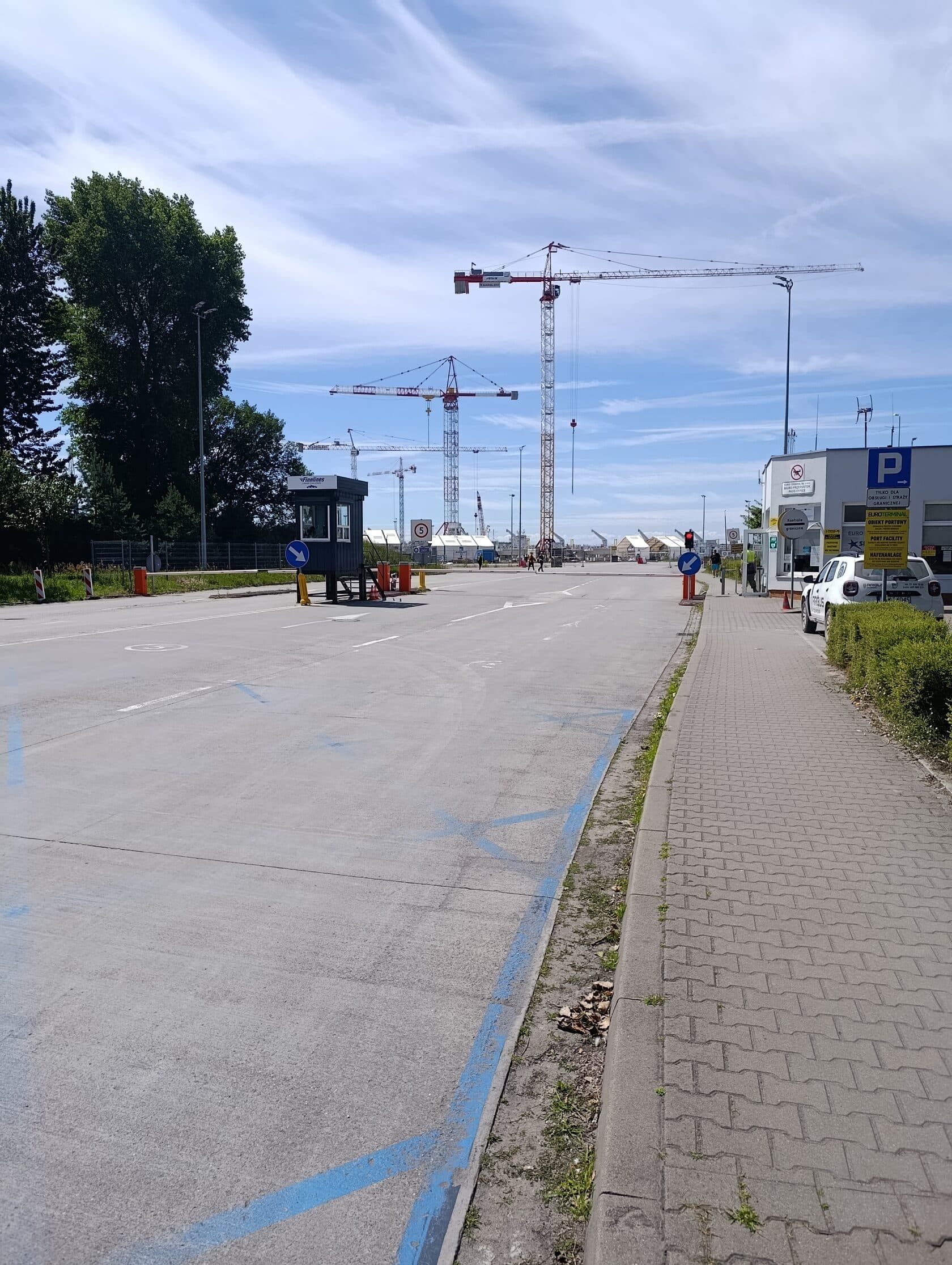 Лента за изчакване на фериботния терминал