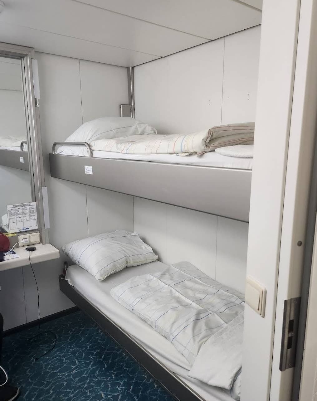 Nalodění na trajekt Finnlines a služby na palubě